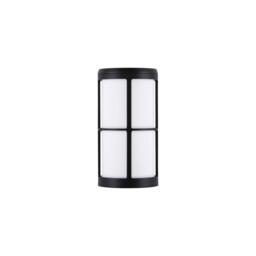 Stone Outdoor Wall Lantern Black Aluminium LED E27 IP54