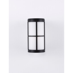 Stone Outdoor Wall Lantern Black Aluminium LED E27 IP54 - thumbnail 5