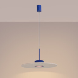 Ovo Integrated LED Pendant Ceiling Light Ultramarine, Beige 1x GX53 - thumbnail 3