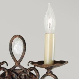 Feiss Chateau 2 Light Wall Light Mocha Bronze - thumbnail 3