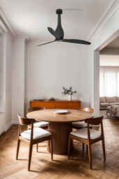 Eterfan Matt Black Ceiling Fan 3 Blades With Dc Motor - thumbnail 3