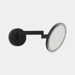 Vanity Illuminated Bathroom Mirror Black, Sandblasted LED 10.5W 3000K IP44 Touch Dimming - thumbnail 3