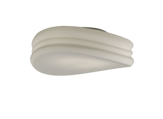 Mediterraneo Ceiling, Wall 3 Light E27 Large, Frosted White Glass - image 1