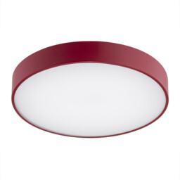 Tiamo Flush Ceiling Light Red 3500lm 4000K - thumbnail 2
