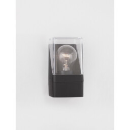 Selena 16cm Outdoor Modern Wall Lamp Anthracite Aluminium, LED E27 IP65 - thumbnail 5