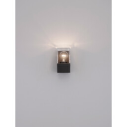 Selena 16cm Outdoor Modern Wall Lamp Anthracite Aluminium, LED E27 IP65 - thumbnail 2