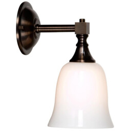 Classic Bathroom Wall Light Bronze IP44