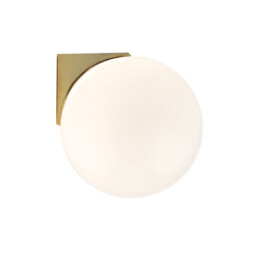 Tymbou Bathroom Wall Lamp Brushed Brass 1xG9 LED IP44 - thumbnail 1