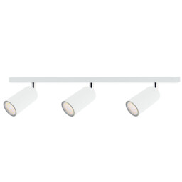 Eye Ceiling Spotlight Bar White, 50cm, 3x GU10