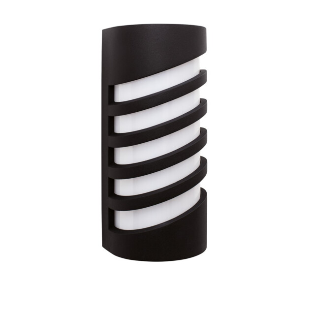 Lupo Outdoor Modern Wall Lamp Black Aluminium LED 10W 380Lm 3000K IP65 - image 1