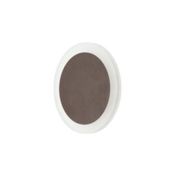 Altona Magnetic Base Wall Lamp, 12W LED 3000K 498lm, 15, 19cm Round Centre, Coffee, Acrylic Frosted Diffuser - thumbnail 3