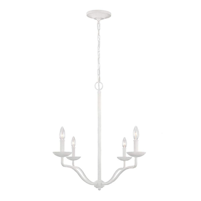 Feiss Annie Multi Arm Chandelier Plaster White - image 1