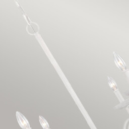 Feiss Annie Multi Arm Chandelier Plaster White - thumbnail 5