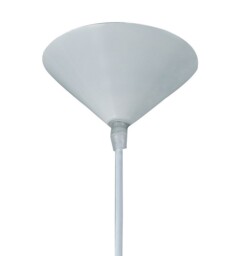 Chester E27 Ceiling Dome Pendant, Frosted Alabaster Glass with White Suspension Kit - thumbnail 5