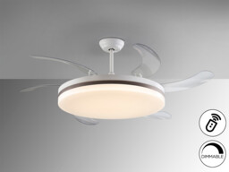 Vento Maxi Ceiling Fan Black White, Bronze LED 3000-6500K Dimmable - thumbnail 3