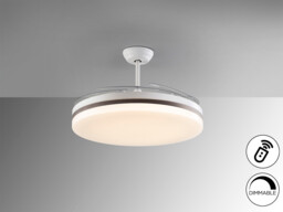 Vento Maxi Ceiling Fan Black White, Bronze LED 3000-6500K Dimmable - thumbnail 5