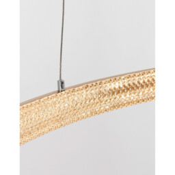 Preston Integrated LED Pendant Ceiling Light Antique Gold Brass Aluminium LED 37W 2264Lm 3000K - thumbnail 5