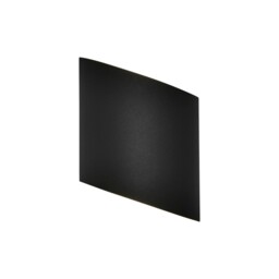 Sochi Flush Wall Lamp, 6W LED, 3000K, 660lm, IP54, Anthracite - thumbnail 1