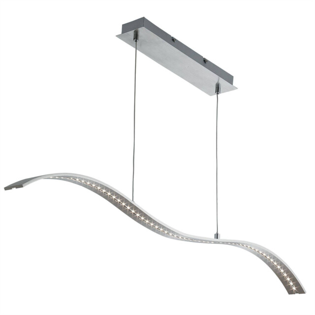 Integrated LED Bar Ceiling Pendant Satin Silver, Satin Nickel - image 1