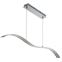 Integrated LED Bar Ceiling Pendant Satin Silver, Satin Nickel - thumbnail 1