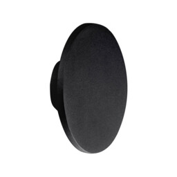 Bora Bora Wall Light 27cm Round 16W LED 2700K, 1350lm, Matt Black, 3yrs Warranty - thumbnail 1