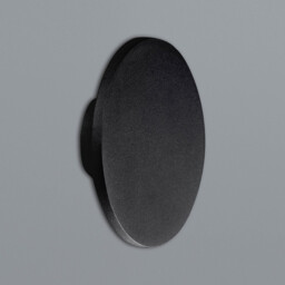 Bora Bora Wall Light 27cm Round 16W LED 2700K, 1350lm, Matt Black, 3yrs Warranty - thumbnail 2
