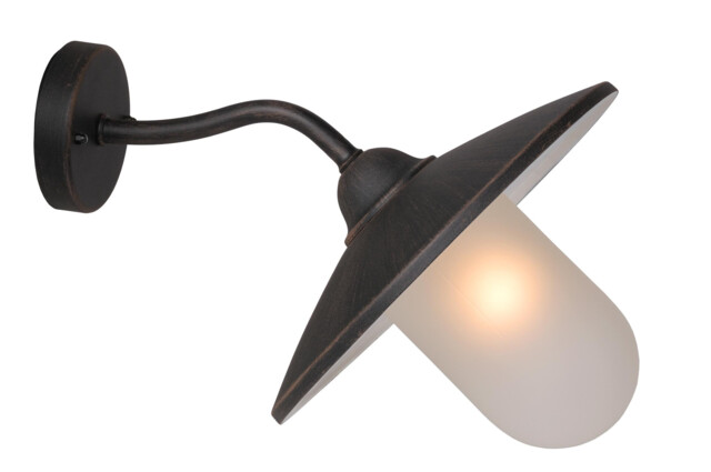 Aruba Cottage Wall Light Outdoor - 1xE27 - IP44 - Rust Brown - Special Offer - image 1