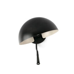 Dominica Reading Light Matt Black - thumbnail 3
