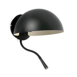 Dominica Reading Light Matt Black