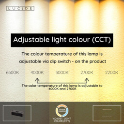 Lucide SANTIAGO - Pendant light - LED Dim. - CCT - 5x10W 2700K/4000K - Amber - Premium - thumbnail 5