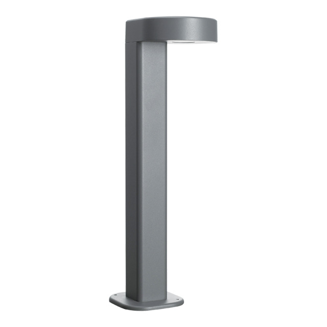 Zambelis 19.5cm Outdoor Bollard Graphite LED 3000K IP65 13W - image 1