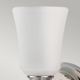 Huguenot Lake 1 Light Bathroom Over Mirror Wall Light Polished Chrome IP44, G9 - thumbnail 5