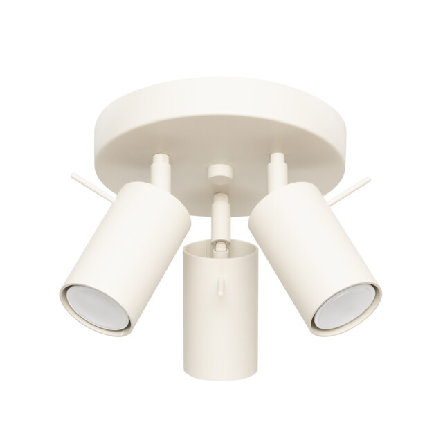 Ring Modern Ceiling Spotlight Cluster 3 Light Beige - image 1