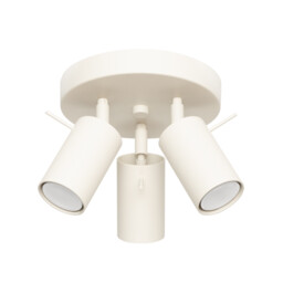 Ring Modern Ceiling Spotlight Cluster 3 Light Beige - thumbnail 1