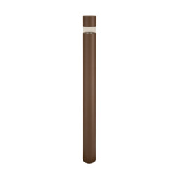 Elyon Round Outdoor Bollard Dark Coffee LED 3000K IP65 - thumbnail 1
