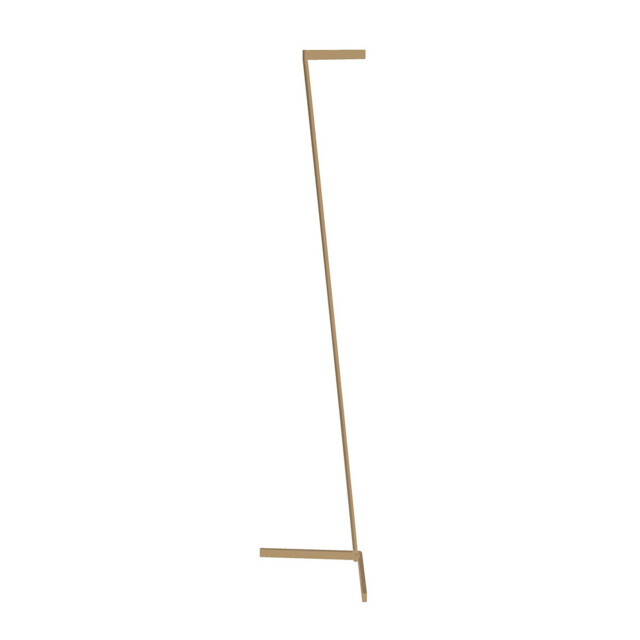 Vector Floor Lamp, 40W LED, 3000K, 3000lm, Dimmable, Gold, 3yrs Warranty - image 1