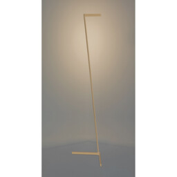Vector Floor Lamp, 40W LED, 3000K, 3000lm, Dimmable, Gold, 3yrs Warranty - thumbnail 2