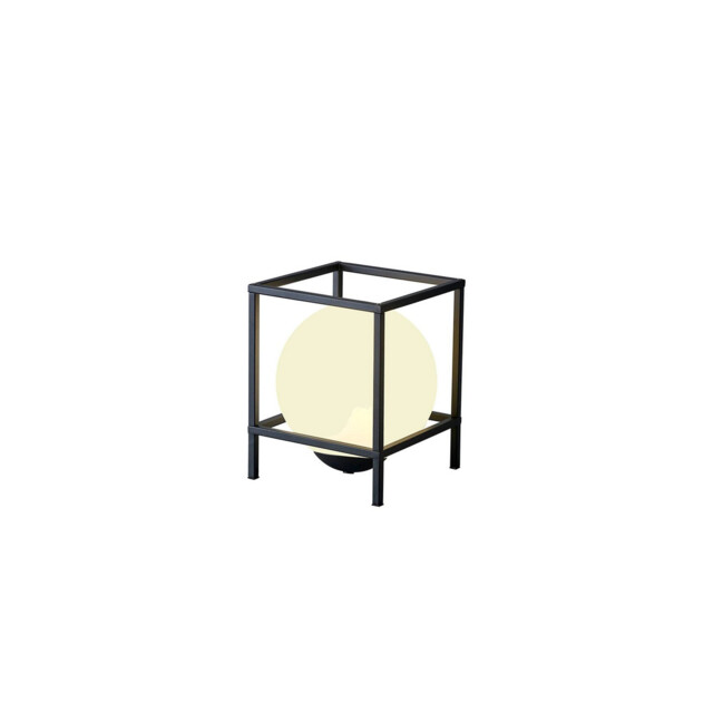 Desigual Medium Table Lamp, 1 Light E27, Matt Black - image 1