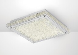 Amelia Flush Ceiling 21W 2100lm LED 4000K Stainless Steel, Crystal - thumbnail 2