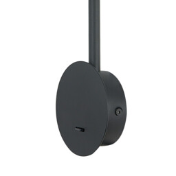 Eyes Wall Lamp Switched, 6W LED, 3000K, 390lm, Sand Black, 3yrs Warranty - thumbnail 3