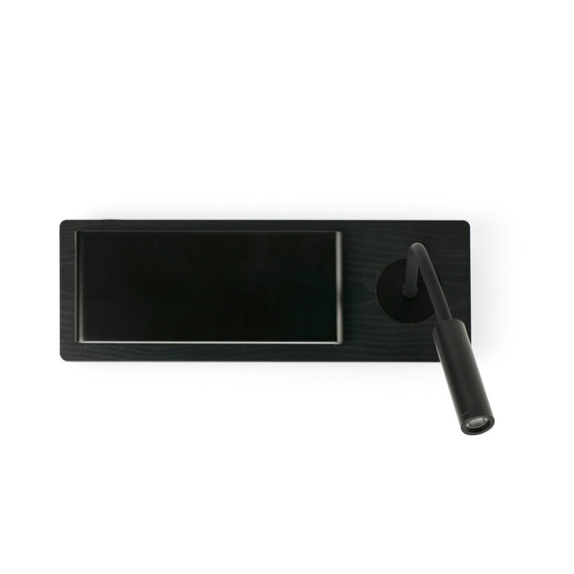 Mood Wall Lamp With Reading Light Black 3000K - image 1