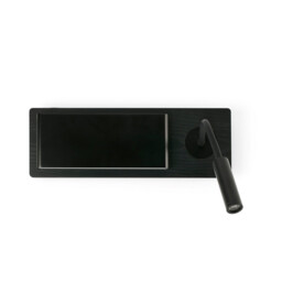 Mood Wall Lamp With Reading Light Black 3000K - thumbnail 1