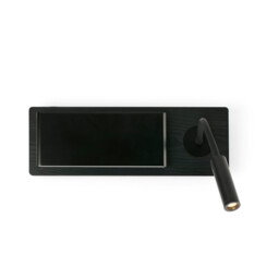 Mood Wall Lamp With Reading Light Black 3000K - thumbnail 2
