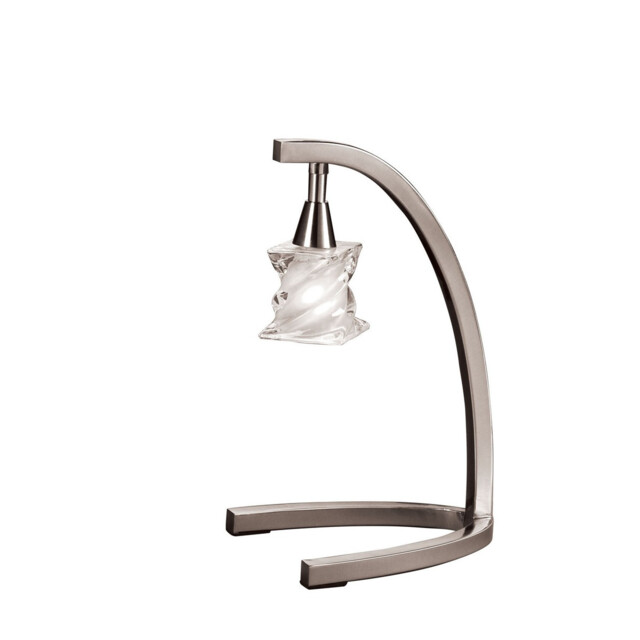 Salomon Table Lamp 1 Light G9, Satin Nickel - image 1