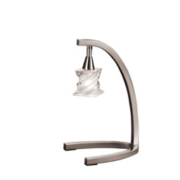 Salomon Table Lamp 1 Light G9, Satin Nickel - thumbnail 1
