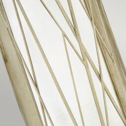 Nest 1 Light Indoor Wall Light Silver Leaf, E27 - thumbnail 3