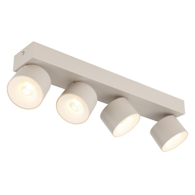 Rae Ceiling Spotlight Bar Matt Sand 4x LED 3000K - image 1