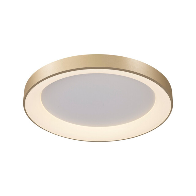 Niseko Ring Ceiling 65cm 48W LED, 3000K, 3900lm, Gold, 3yrs Warranty - image 1