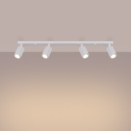 Karbon Minimalist Spotlight Bar 4 Light White - thumbnail 3