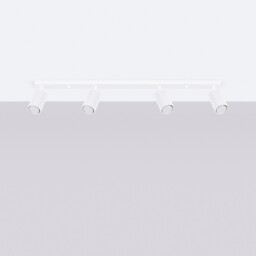Karbon Minimalist Spotlight Bar 4 Light White - thumbnail 2